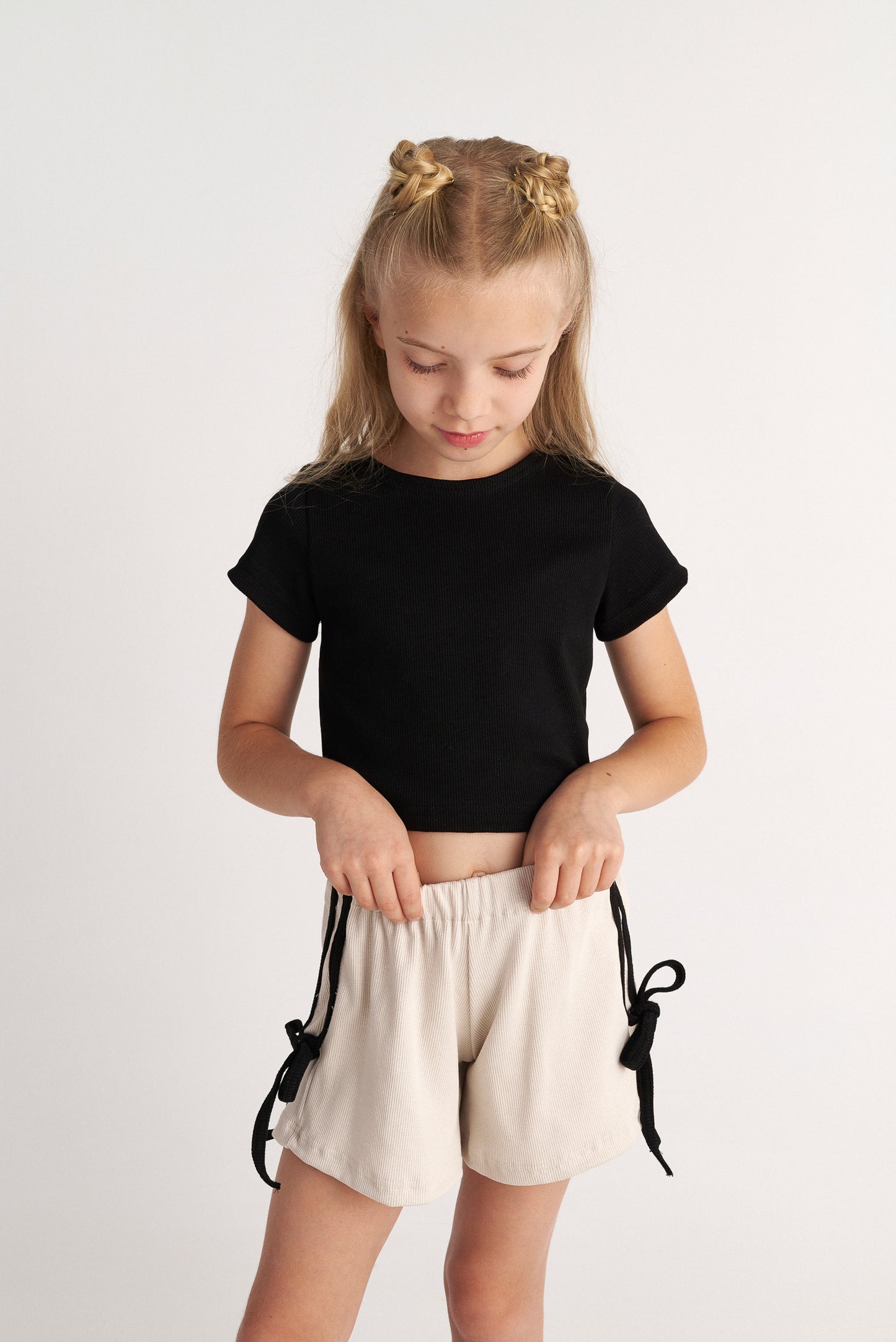 TWO IN A CASTLE MODERN CINDERELLA BALLET TOP & SHORTS SET