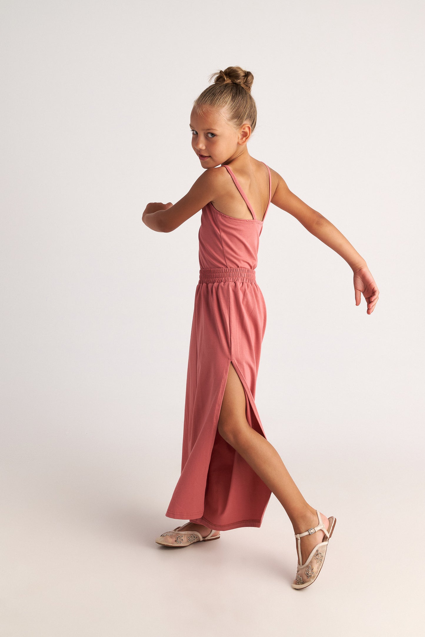 TWO IN A CASTLE BALLET SCHOOL BODY AND WIDE LEG PANTS SET