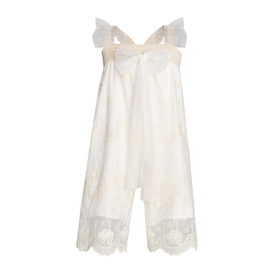 TWO IN A CASTLE THE FLOWER GIRLS BUTTERFLIES BABY JUMPSUIT