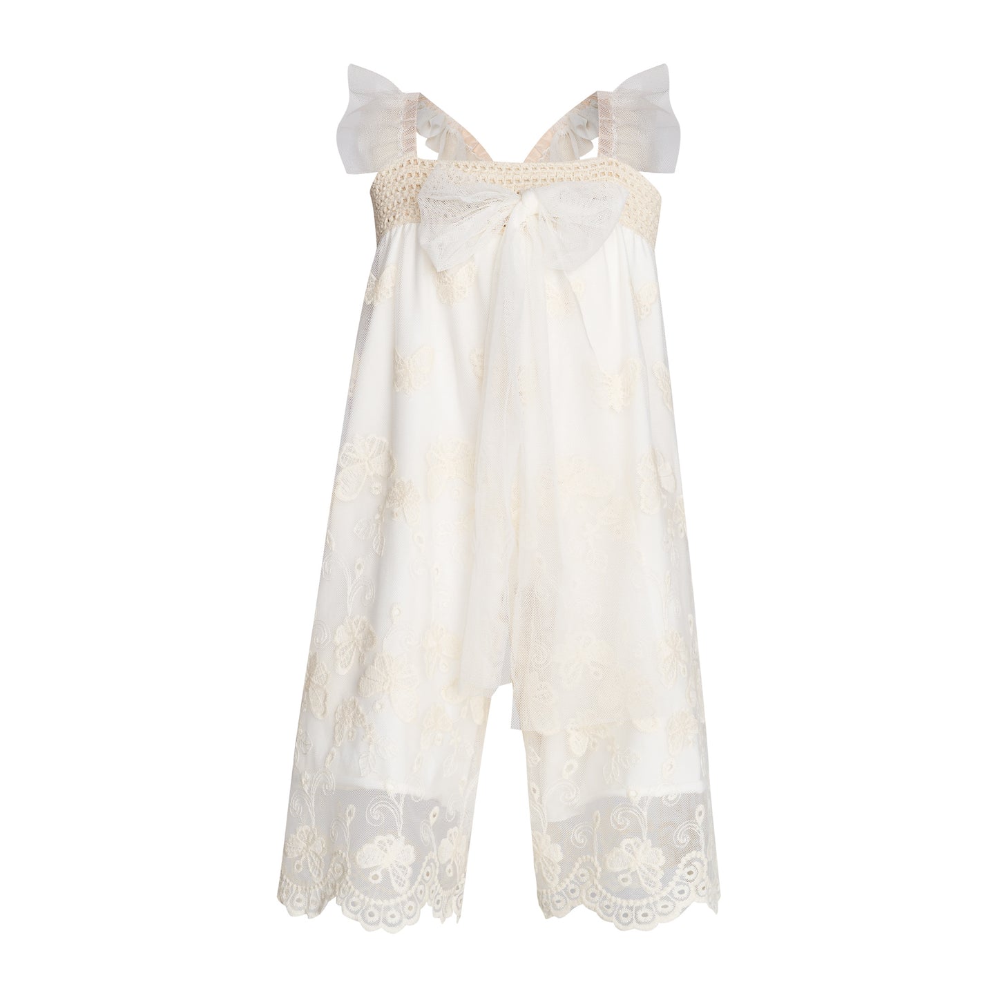 TWO IN A CASTLE THE FLOWER GIRLS BUTTERFLIES BABY JUMPSUIT