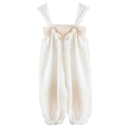 TWO IN A CASTLE THE FLOWER  BOHEMIAN EMBROIDERY HAREM  JUMPSUIT