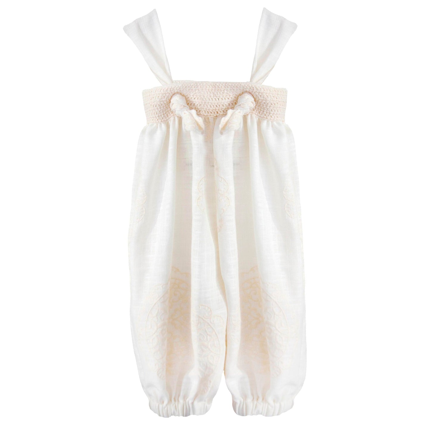 TWO IN A CASTLE THE FLOWER  BOHEMIAN EMBROIDERY HAREM  JUMPSUIT