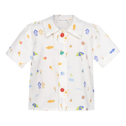 TWO IN A CASTLE ISLANDER HAWAII SHIRT AND SHORTS BABY SET