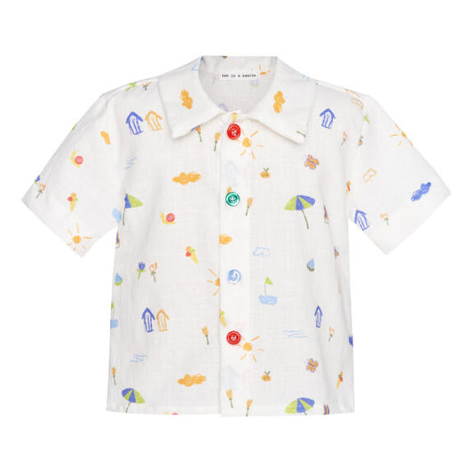 TWO IN A CASTLE ISLANDER HAWAII SHIRT AND SHORTS BABY SET