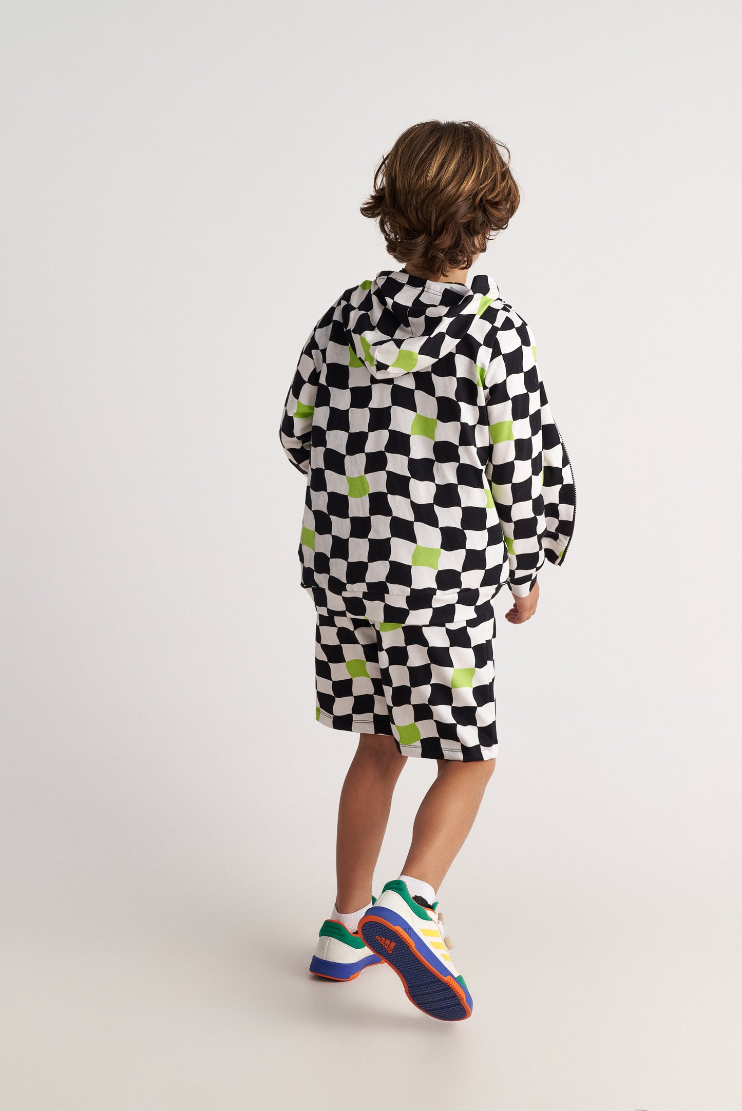 TWO IN A CASTLE CHESS NEON ΌΝΕΙΡΟ ALLOVER PRINT CARDIGAN