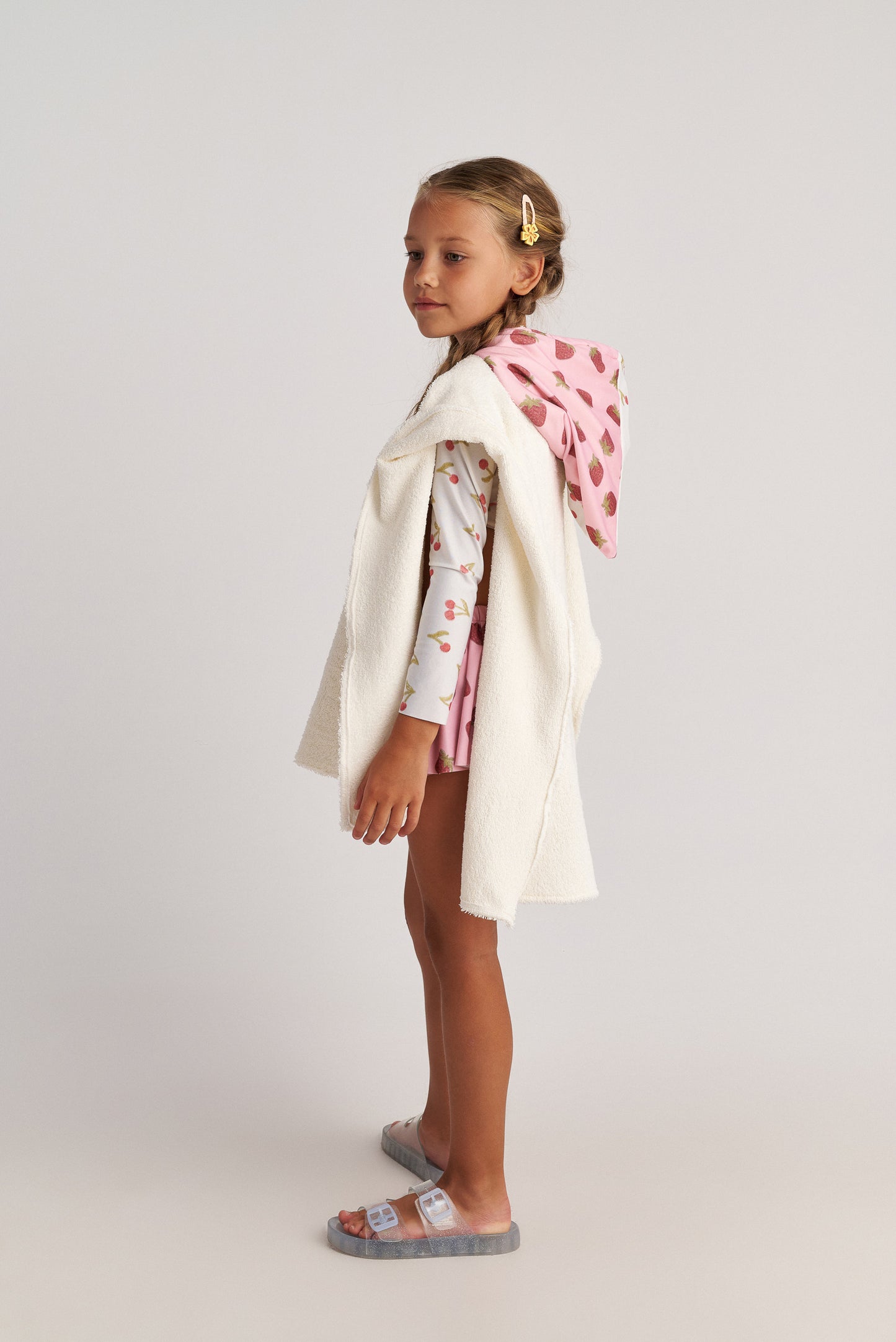 TC SUMMER GEMS BEACH GREEN PONCHO
