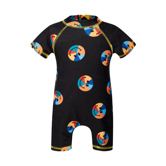 TC COOL RAINBOW FACES ALLOVER SWIMSUIT