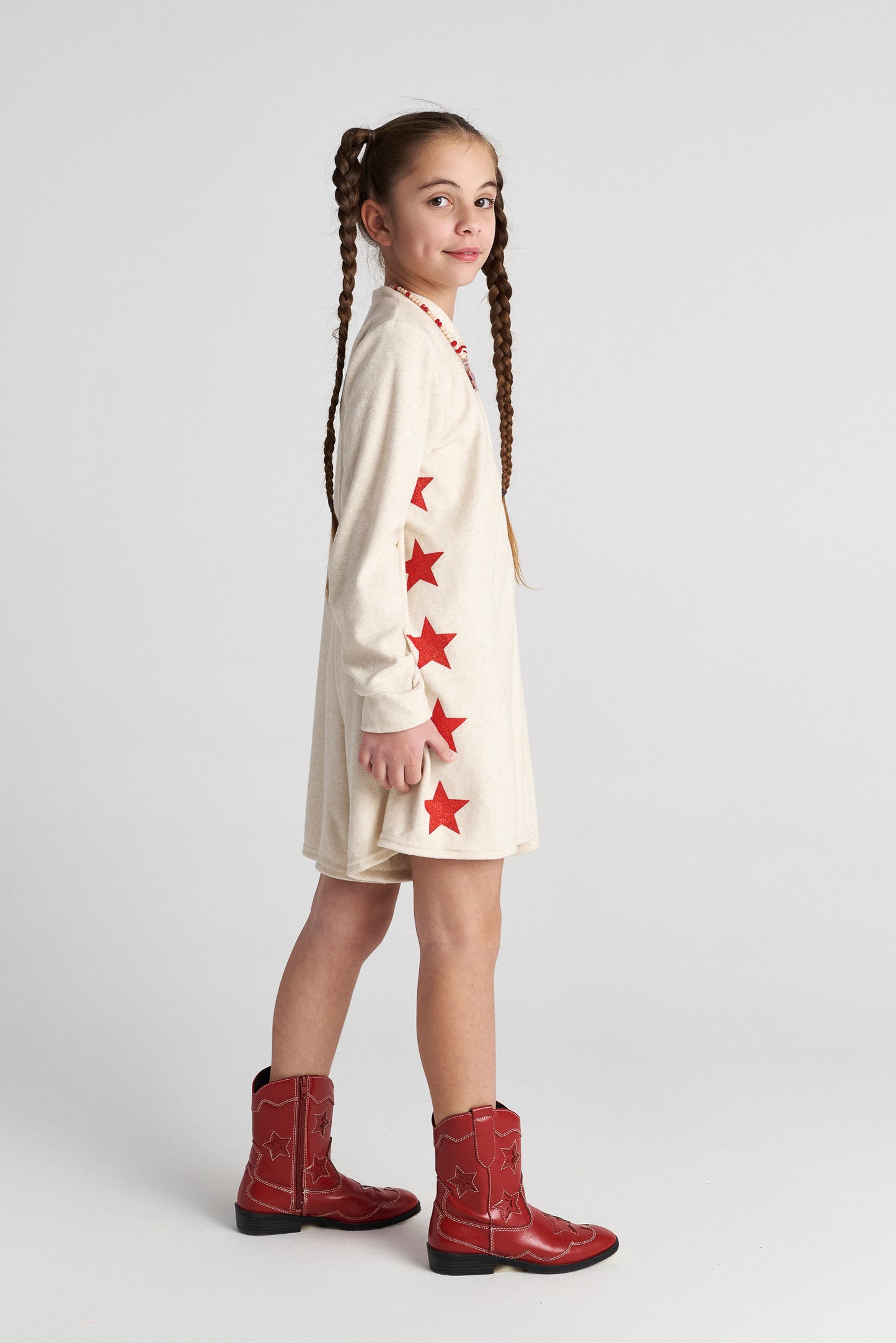 TWO IN A CASTLE SPARKLY STARS PLAYSUIT FOR KIDS