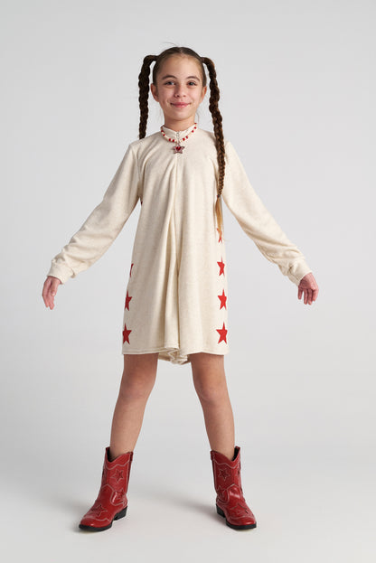 TWO IN A CASTLE SPARKLY STARS PLAYSUIT FOR KIDS