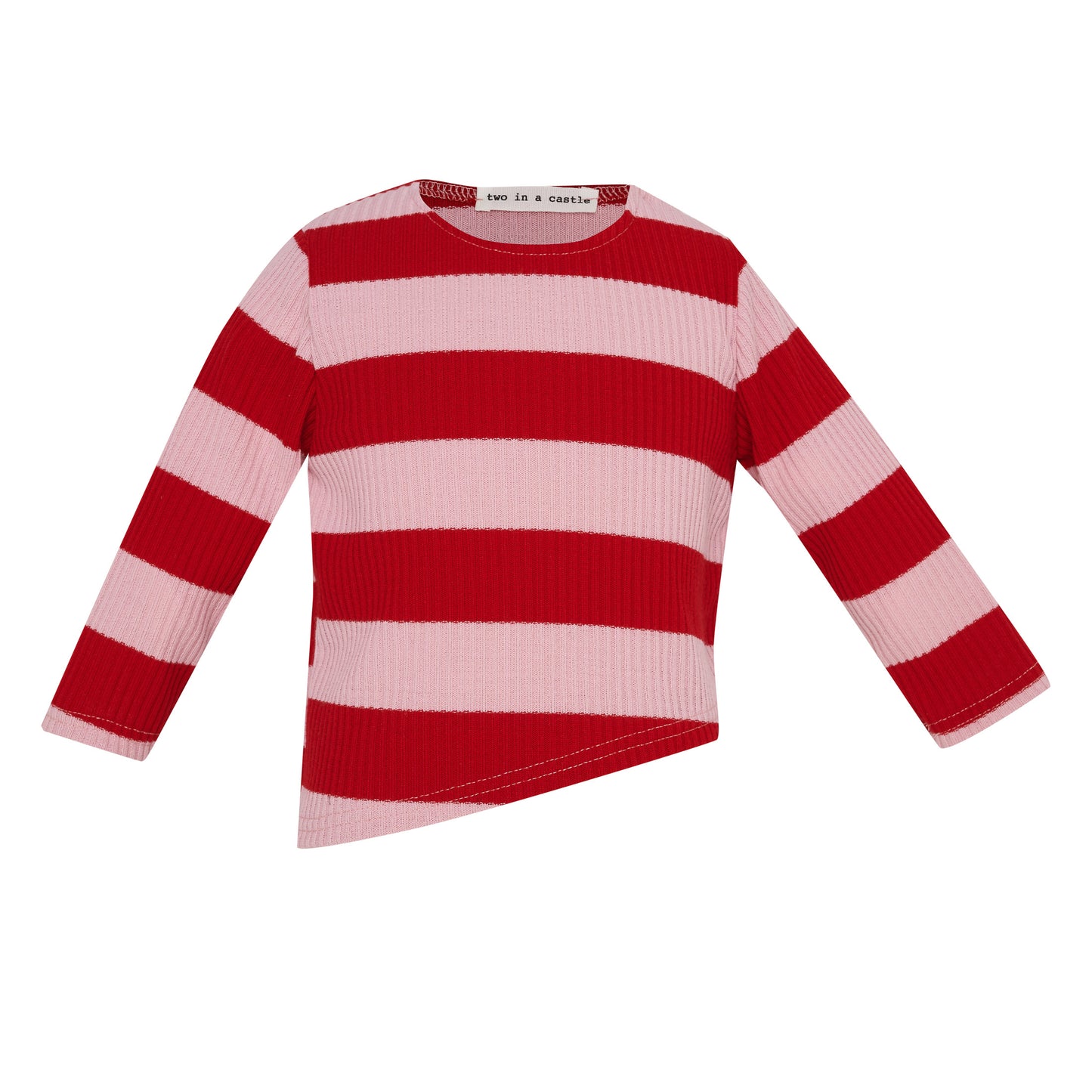 TWO IN A CASTLE STRIPED SET TOP AND TUTU LEGGINGS