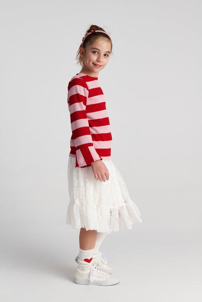 TWO IN A CASTLE KNITTED TOP AND TUTU SKIRT