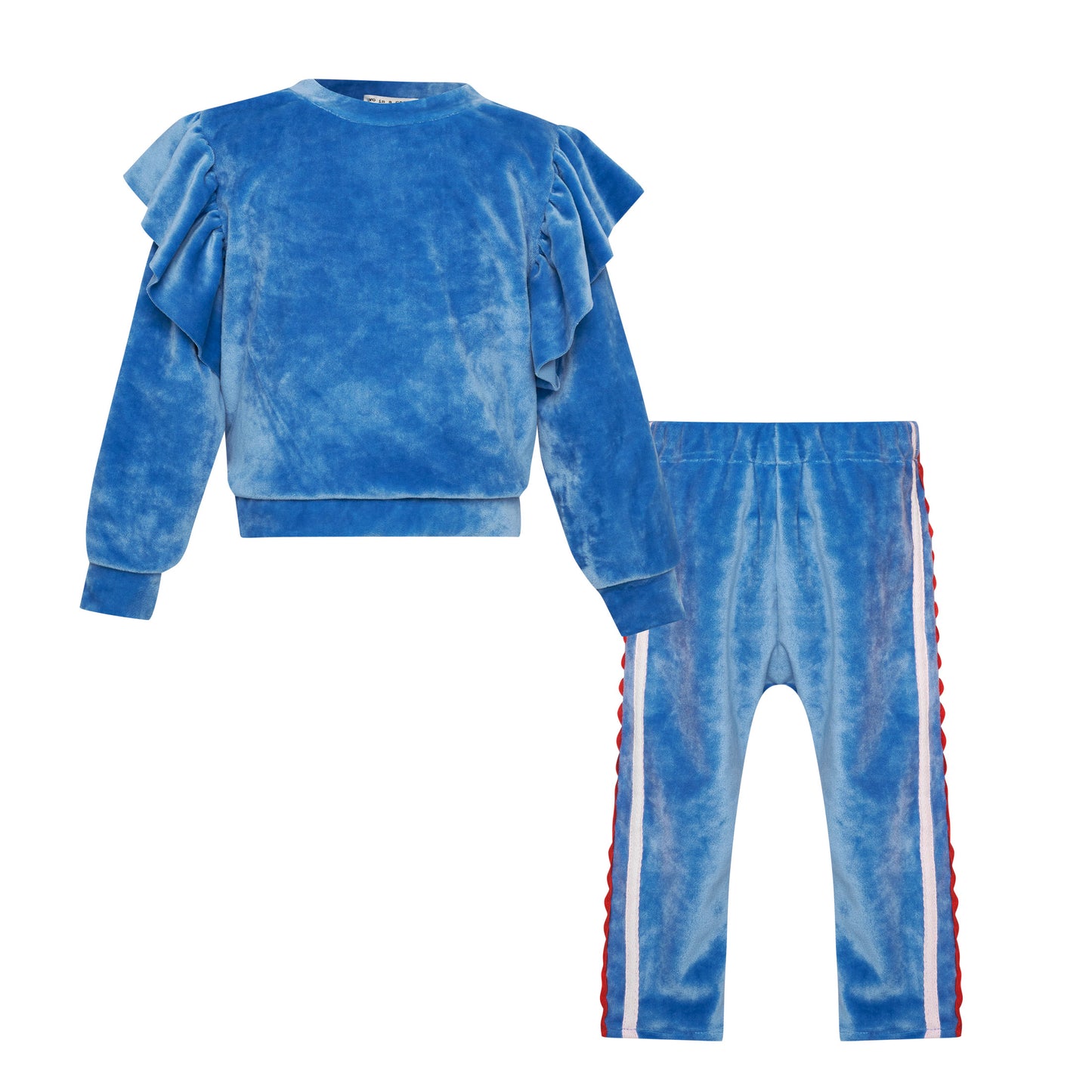 TWO IN A CASTLE VELVET CLOUD SET TOP & MINUS PANTS