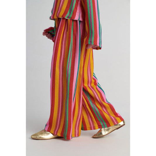 TWO IN A CASTLE  SET STRIPED TOP & PANTS