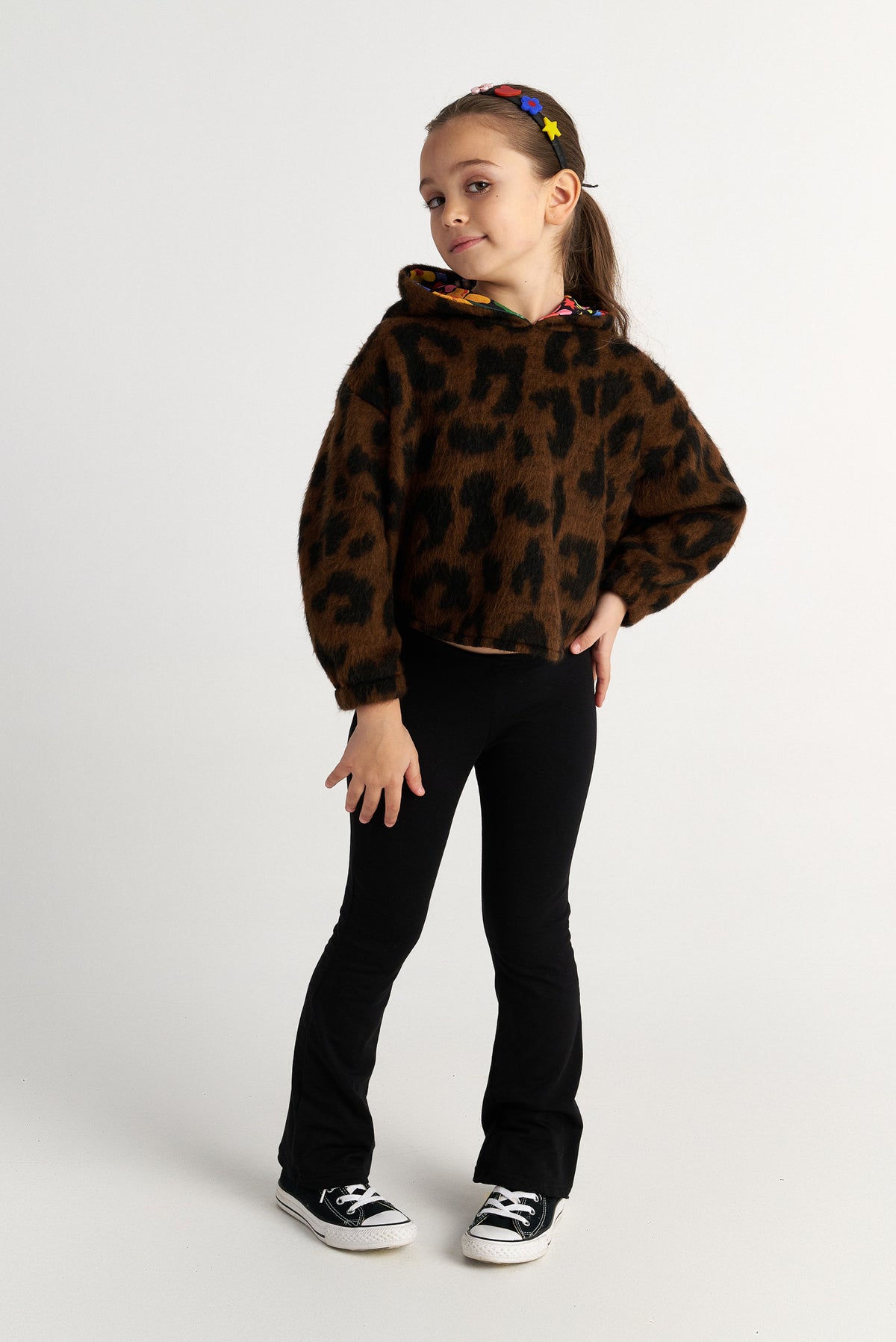 TWO IN A CASTLE KNITTED PONCHO & CABANA LEGGINGS