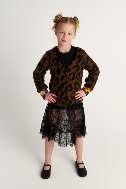 TWO IN A CASTLE WILD FLOWERS KNITTED CARDIGAN