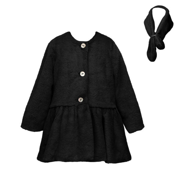 TWO IN A CASTLE NIGHT FUR MERMAID COAT