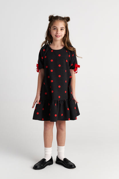 TWO IN A CASTLE POLKA DOTS DRESS