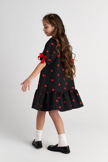 TWO IN A CASTLE POLKA DOTS DRESS