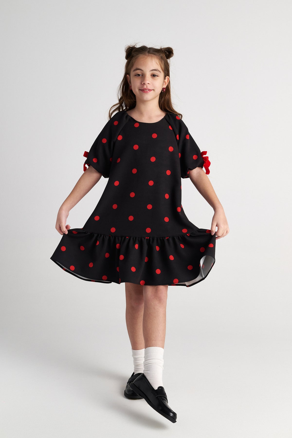 TWO IN A CASTLE POLKA DOTS DRESS