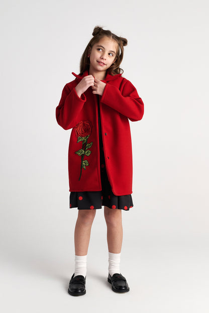 TWO IN A CASTLE POLKA DOTS SANTA’S COAT