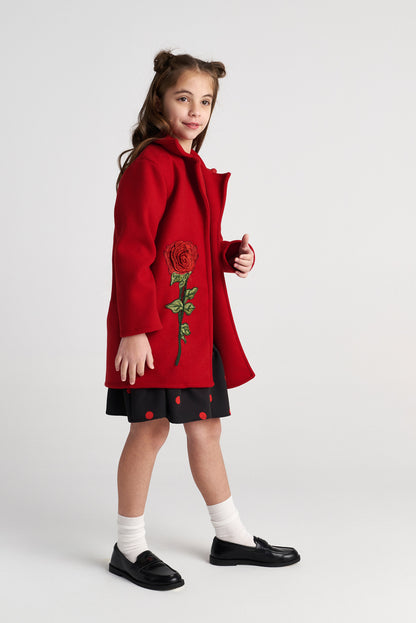 TWO IN A CASTLE POLKA DOTS SANTA’S COAT
