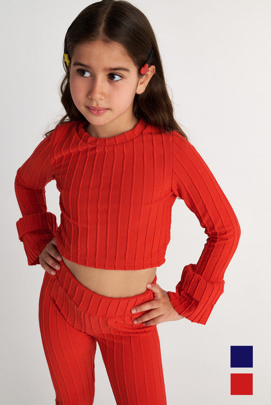 TWO IN A CASTLE LADY IN RED ATHLETIC FLAMENGO SET