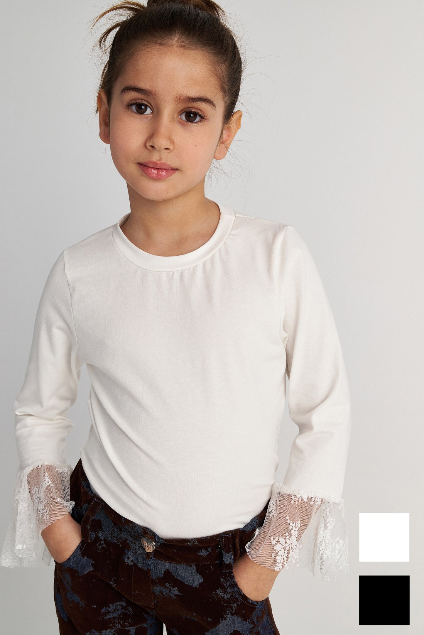 TWO IN A CASTLE BASICS LACE TOP
