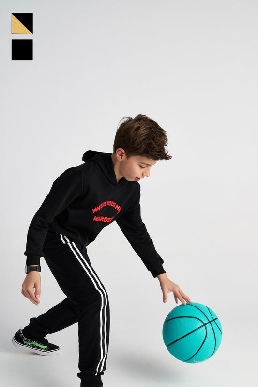 THE SWEATER EFFECT WONDER SET HOODED TOP & PANTS