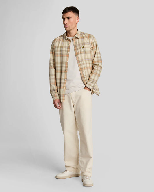 LYLE & SCOTT COTTON CREW NECK T SHIRT