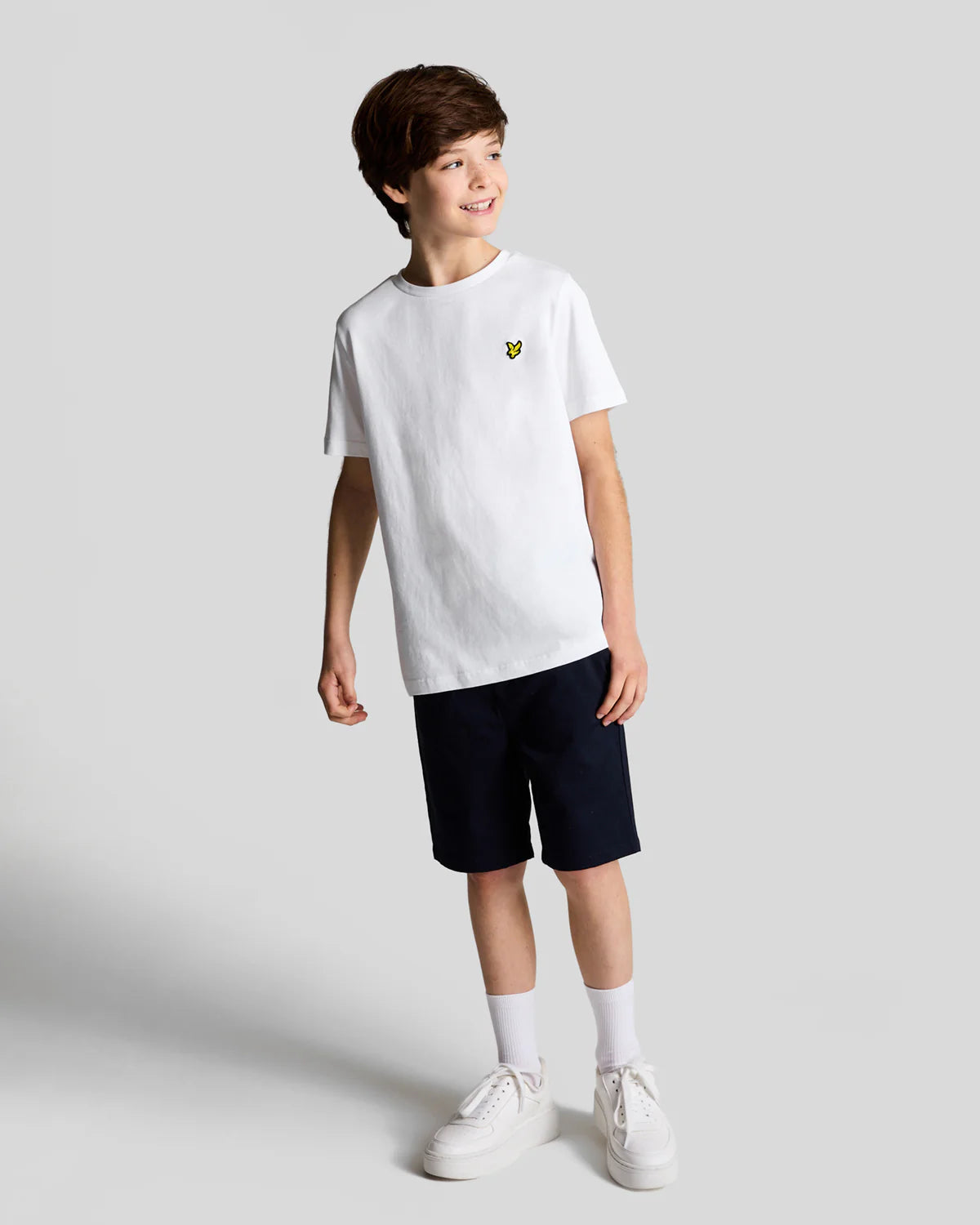 LYLE & SCOTT KIDS PLAIN LOGO T SHIRT