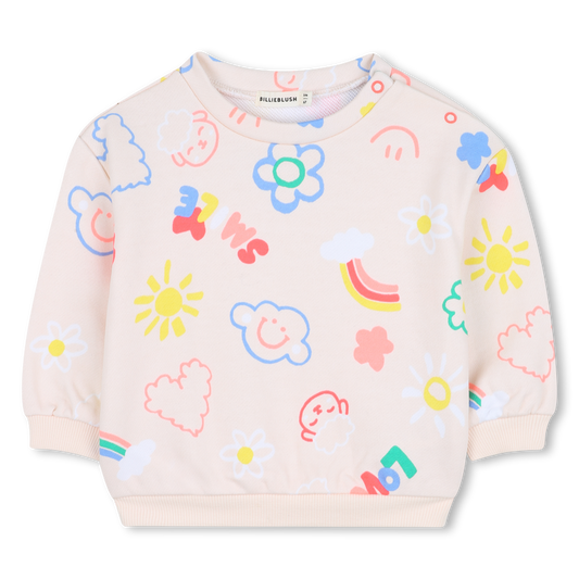 BILLIEBLUSH GIRLS JUMPER AND TROUSER SMILE SET