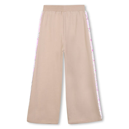 BILIIEBLUSH JOGGING TROUSERS WITH SEQUIN SIDE TAPE