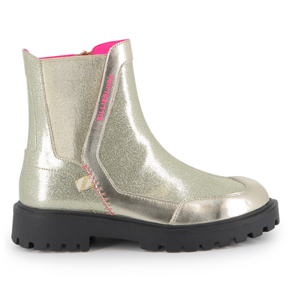 BILLIEBLUSH METALLIC ANKLE BOOTS