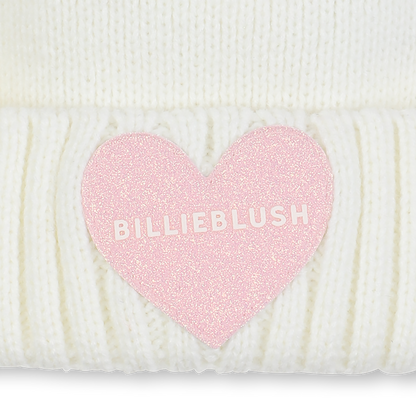 BILLIEBLUSH KNITTED POMPOM HAT