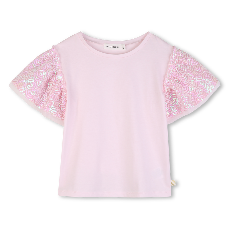 BILLIEBLUSH GIRLS T SHIRT SEQUINS