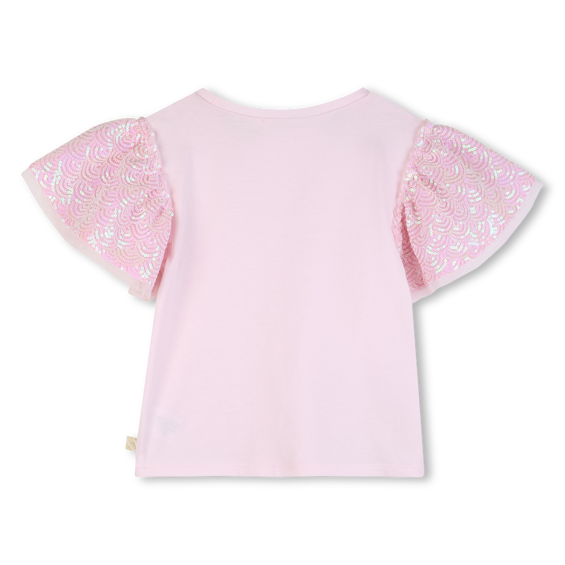 BILLIEBLUSH GIRLS T SHIRT SEQUINS