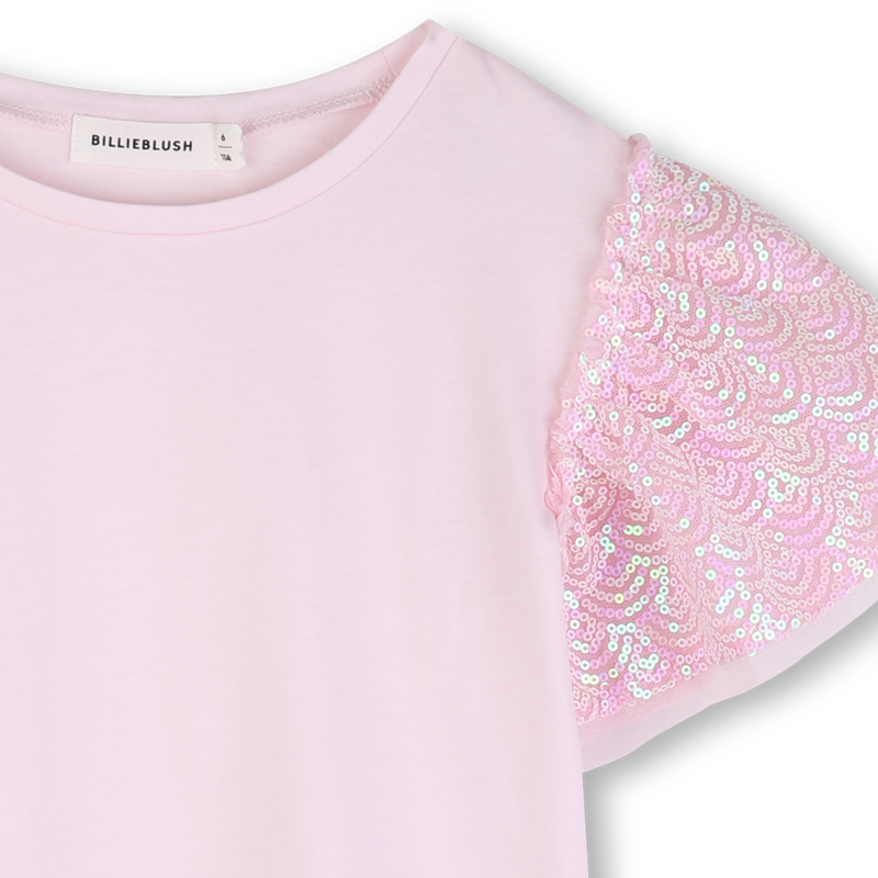BILLIEBLUSH GIRLS T SHIRT SEQUINS