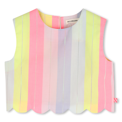 BILLIEBLUSH MULTICOLOR STRIPED BLOUSE
