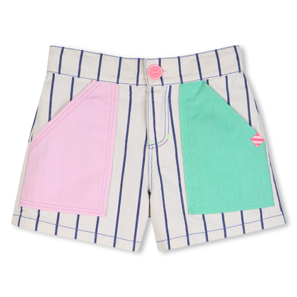 BILLIEBLUSH GIRLS STRIPED SHORT