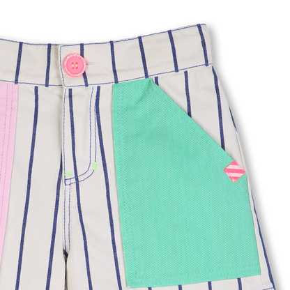 BILLIEBLUSH GIRLS STRIPED SHORTS