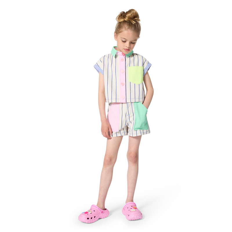 BILLIEBLUSH GIRLS STRIPED SHORTS