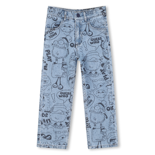BILLIEBLUSH LITTLE HEROES DENIM PANTS
