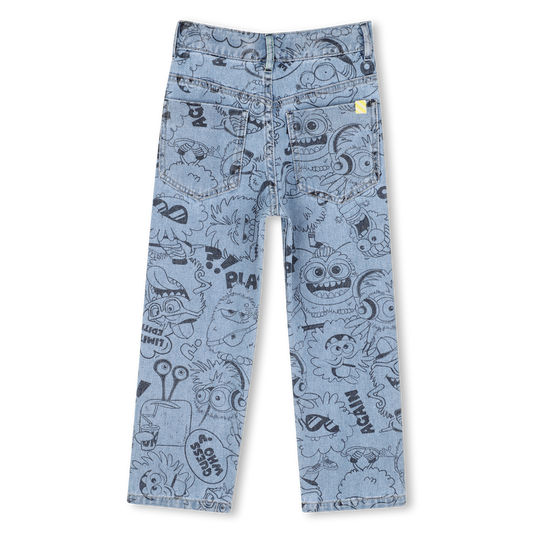BILLIEBLUSH LITTLE HEROES DENIM PANTS