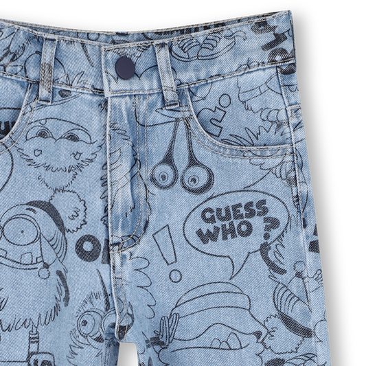 BILLIEBLUSH LITTLE HEROES DENIM PANTS