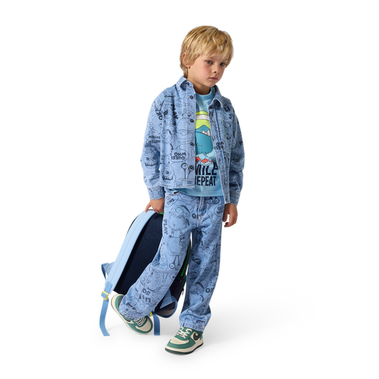 BILLIEBLUSH LITTLE HEROES DENIM PANTS