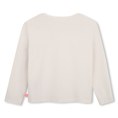 BILLIEBLUSH GIRLS SEQUINS DETAIL LS T SHIRT