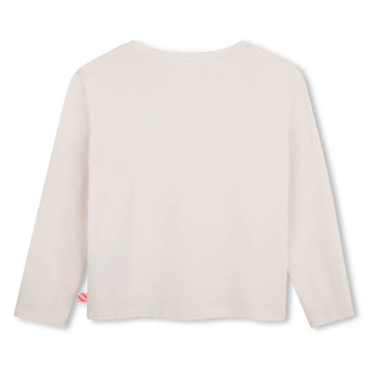 BILLIEBLUSH GIRLS SEQUINS DETAIL LS T SHIRT