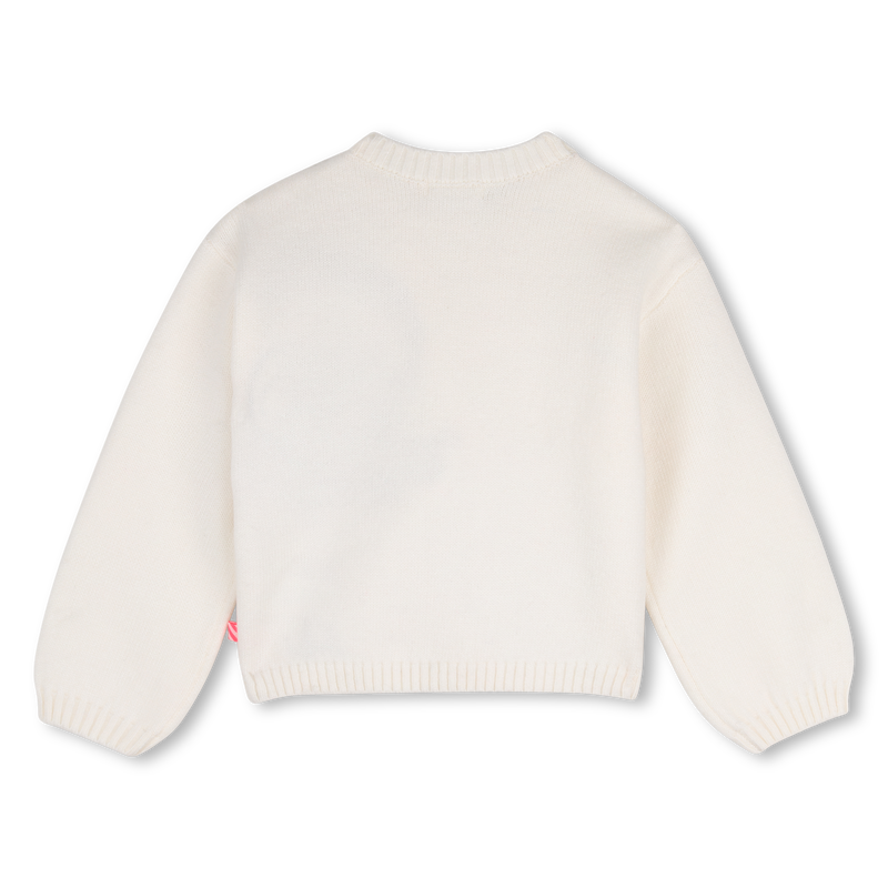 BILLIEBLUSH GIRLS KNIT SEQUINS DETAIL SWEATER