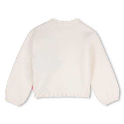BILLIEBLUSH GIRLS SEQUINS DETAIL KNITTED SWEATER
