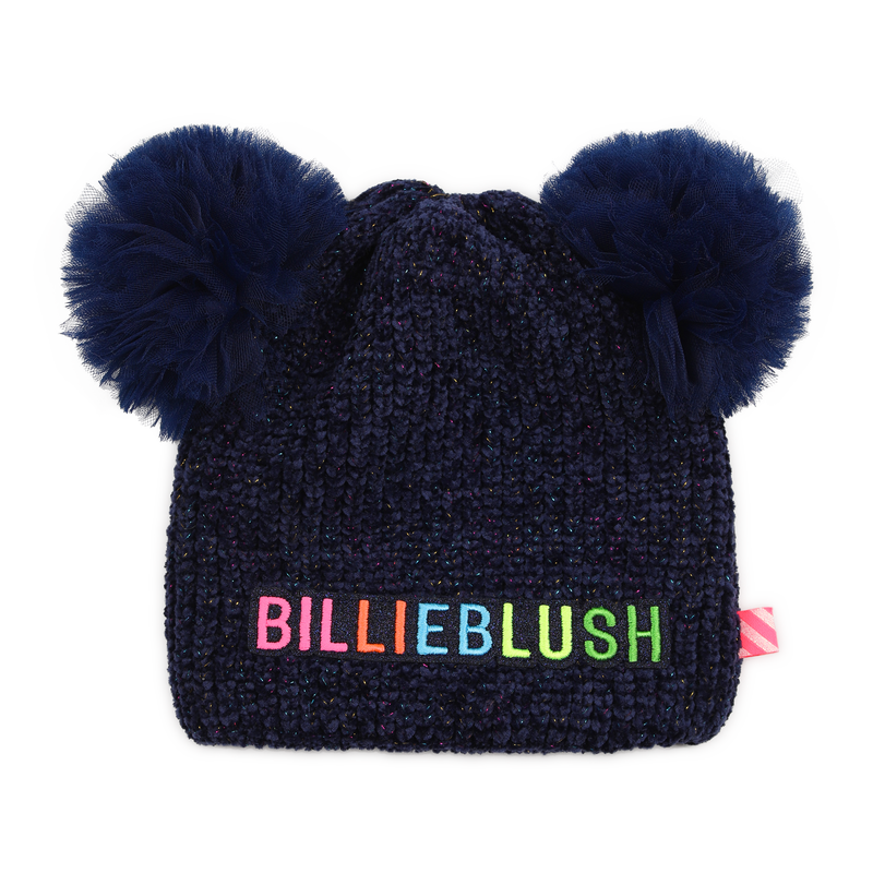 BILLIEBLUSH GIRLS POM POM KNITTED BEANIE